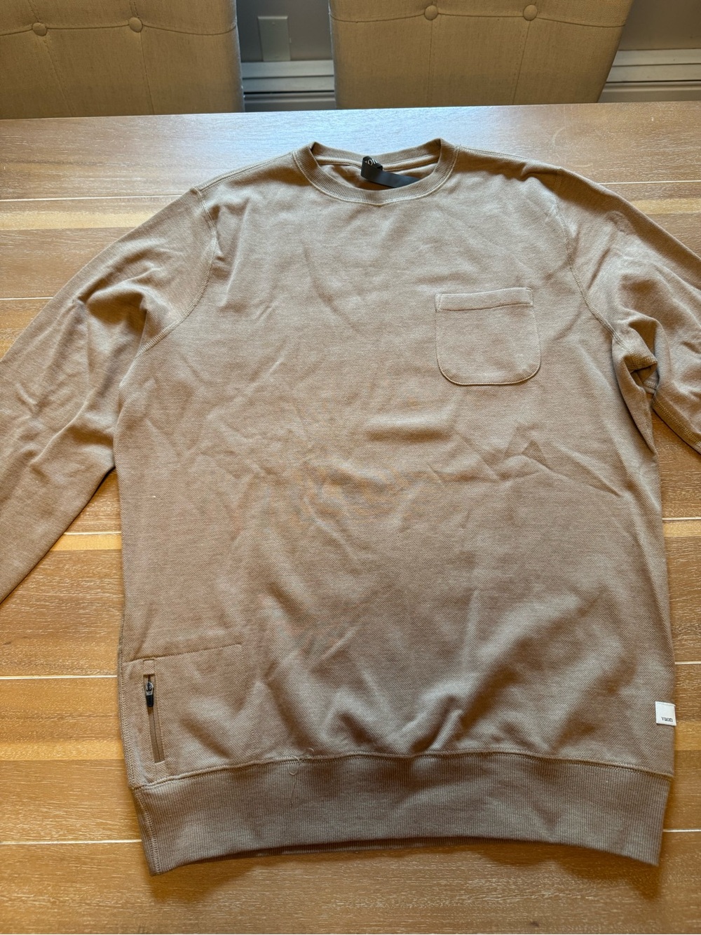 Men's Vuori Jeffrey’s Pullover - Brown/tan
